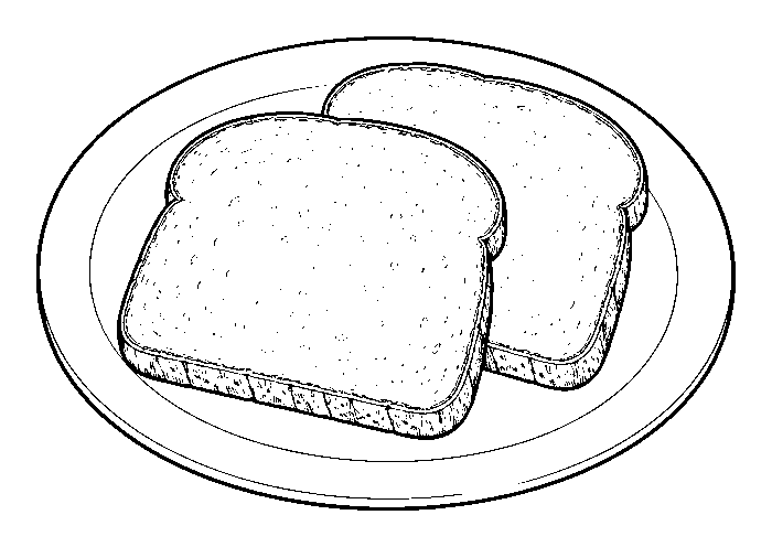 making a sandwich, step 1