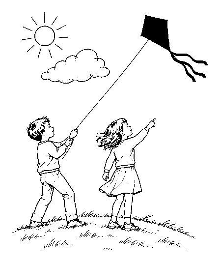 kite on the hill