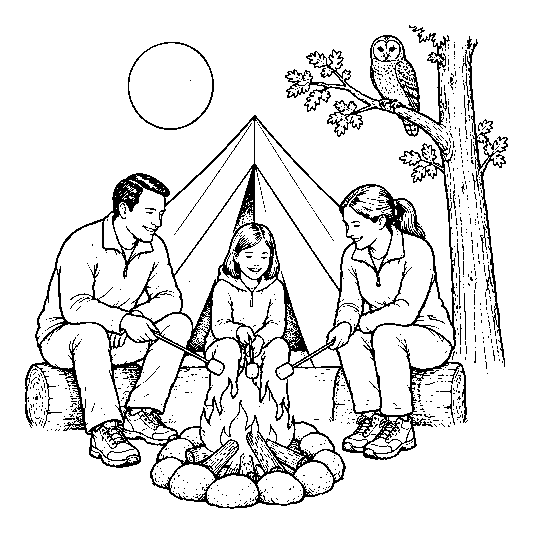 camping night